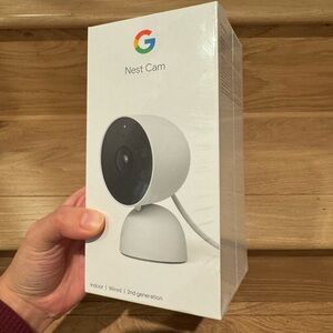 Brand new in box, sealed Google Nest Cam Indoor Wired
